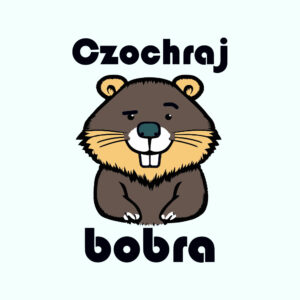Bluza dresowa z haftem 'czochraj bobra' - pre-order
